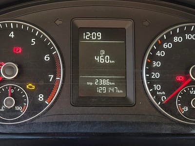 VW Caddy Combi 1.2 TSI, 105PK, 7p, 2013 bruin