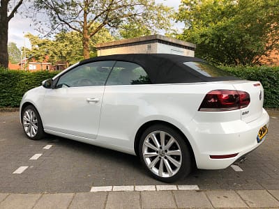 VW GOLF CABRIO 160PK 12/2012