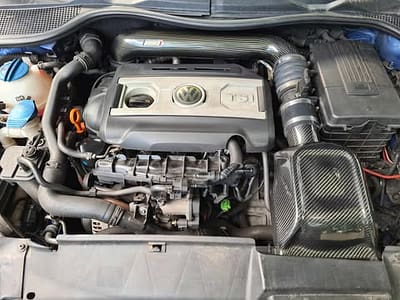 Mooie blauw metallic Scirocco 2.0 TSI 2009