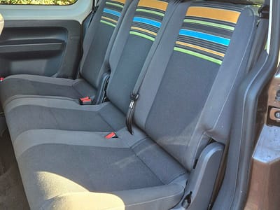 VW Caddy Combi 1.2 TSI, 105PK, 7p, 2013 bruin