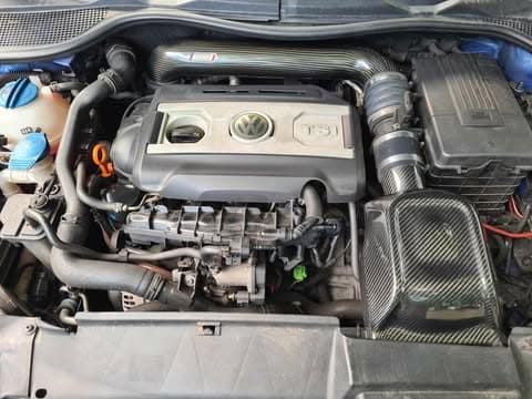 Mooie blauw metallic Scirocco 2.0 TSI 2009