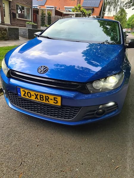 Mooie blauw metallic Scirocco 2.0 TSI 2009