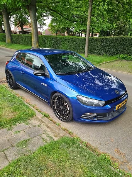Mooie blauw metallic Scirocco 2.0 TSI 2009